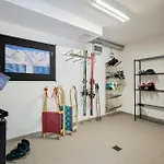 公寓 Mountain Living Ski-in & Out Silvretta Sommer Card Including 湖城